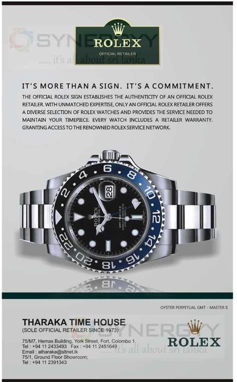 Official Distributor Rolex
